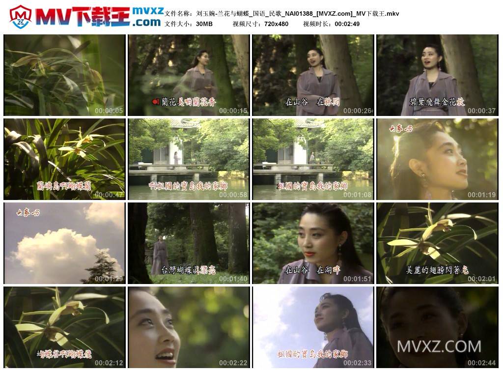 刘玉婉-兰花与蝴蝶_国语_民歌_NAI01388